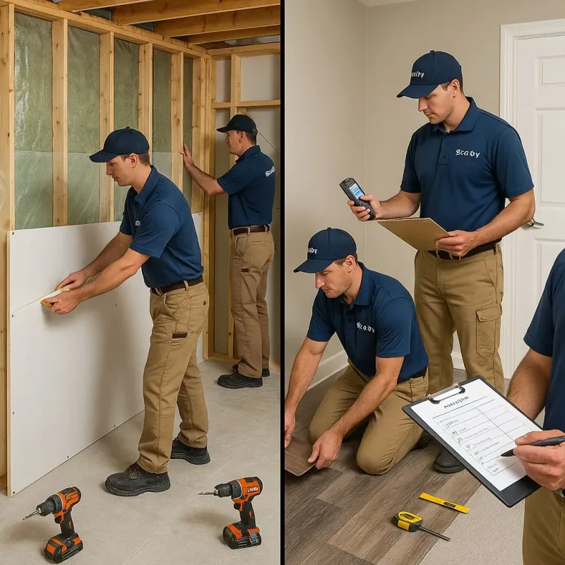 Repairs and Reconstruction process in Bellevue, WI